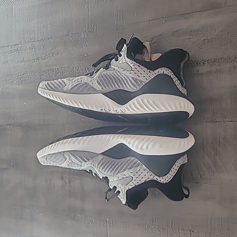Adidas Alphabounce Beyond Running Shoes Grey/Black Size 11 Men's - Picture 4 of 10